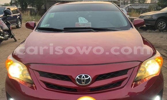 Acheter Occasion Voiture Toyota Corolla Rouge à Cotonou, Benin