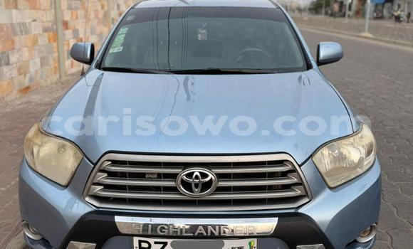 Acheter Occasion Voiture Toyota Highlander Bleu à Cotonou, Benin