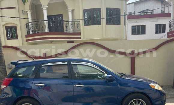 Buy Used Toyota Matrix Blue Car in Cotonou in Benign Buy Used Toyota Matrix Blue Car in Cotonou in Benign