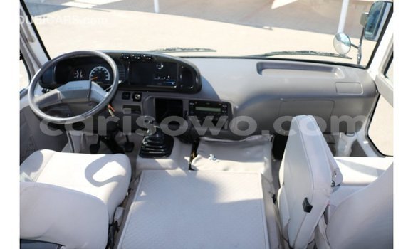 Sayi Imported Toyota Coaster White Babbar mota in Import - Dubai a Benin