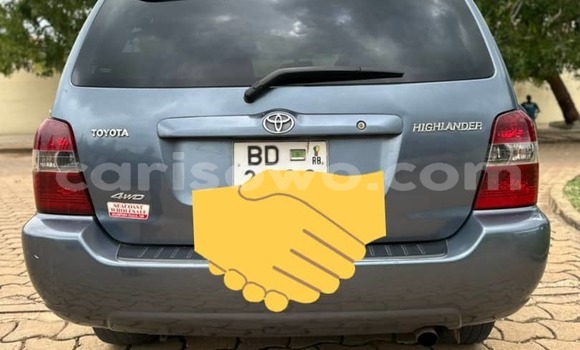 Ra Àlòkù Toyota Highlander Silver Ọkọ̀ in Cotonou ni Benin