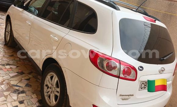 Sayi Na hannu Hyundai Santa Fe White Mota in Cotonou a Benin Sayi Na hannu Hyundai Santa Fe White Mota in Cotonou a Benin