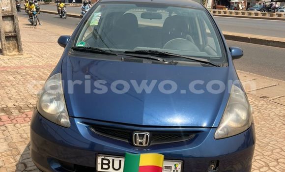 Sayi Na hannu Honda Jazz Blue Mota in Cotonou a Benin Sayi Na hannu Honda Jazz Blue Mota in Cotonou a Benin