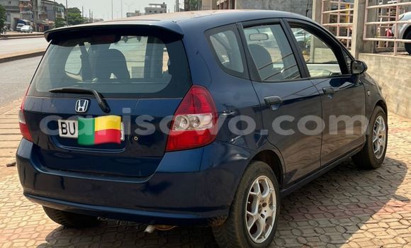 Sayi Na hannu Honda Jazz Blue Mota in Cotonou a Benin Sayi Na hannu Honda Jazz Blue Mota in Cotonou a Benin
