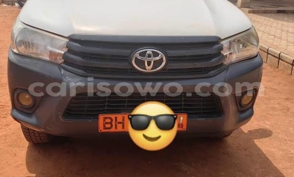 Sayi Na hannu Toyota Hilux White Mota in Cotonou a Benin