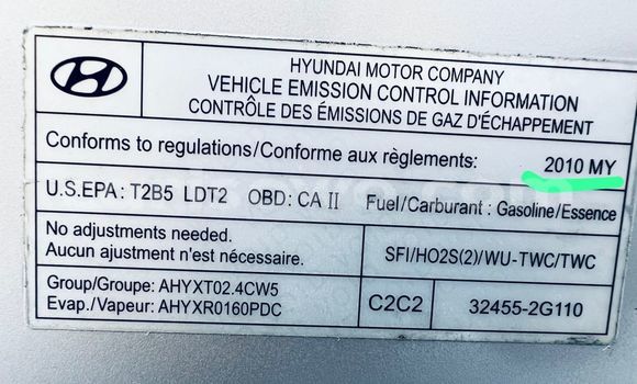 Buy Used Hyundai Veracruz Silver Car in Abomey Calavi in Benign