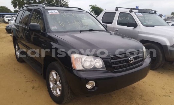Sayi Sabo Toyota Highlander Black Mota in Porto Novo a Benin Sayi Sabo Toyota Highlander Black Mota in Porto Novo a Benin