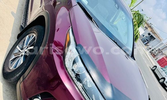 Sayi Na hannu Toyota Highlander Red Mota in Cotonou a Benin Sayi Na hannu Toyota Highlander Red Mota in Cotonou a Benin