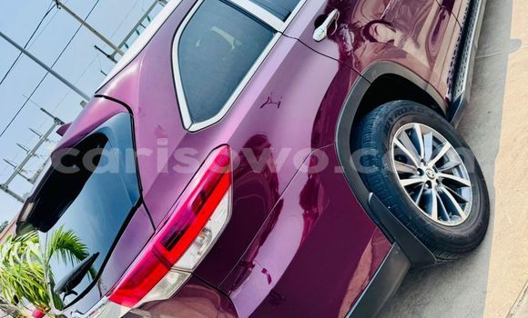 Sayi Na hannu Toyota Highlander Red Mota in Cotonou a Benin Sayi Na hannu Toyota Highlander Red Mota in Cotonou a Benin