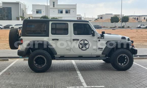 Sayi Na hannu Jeep Wrangler White Mota in Porto Novo a Benin Sayi Na hannu Jeep Wrangler White Mota in Porto Novo a Benin