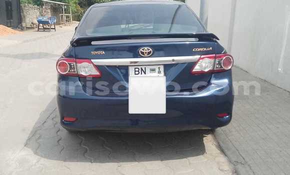Sayi Na hannu Toyota Corolla Blue Mota in Cotonou a Benin Sayi Na hannu Toyota Corolla Blue Mota in Cotonou a Benin