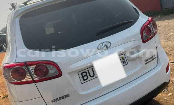 Sayi Na hannu Hyundai Santa Fe White Mota in Cotonou a Benin