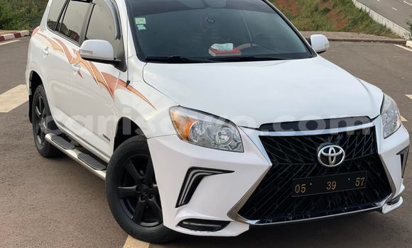Sayi Na hannu Toyota RAV4 White Mota in Porto Novo a Benin