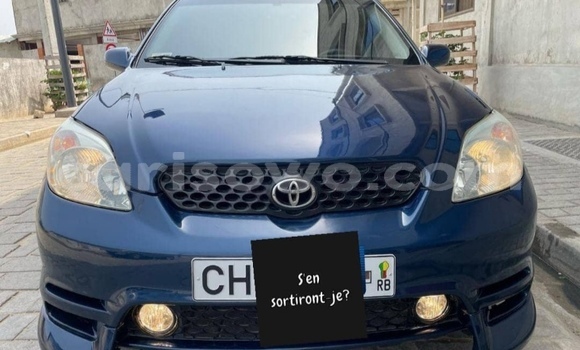 Buy Used Toyota Matrix Blue Car in Cotonou in Benign Buy Used Toyota Matrix Blue Car in Cotonou in Benign