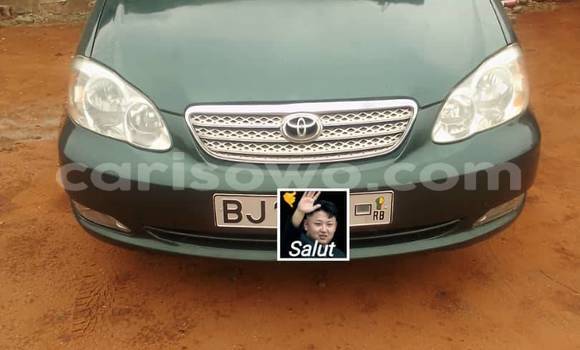 Acheter Occasion Voiture Toyota Corolla Noir à Porto Novo, Benin