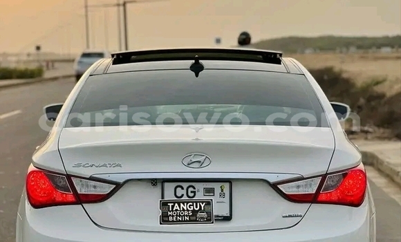 Sayi Na hannu Hyundai Sonata White Mota in Cotonou a Benin Sayi Na hannu Hyundai Sonata White Mota in Cotonou a Benin