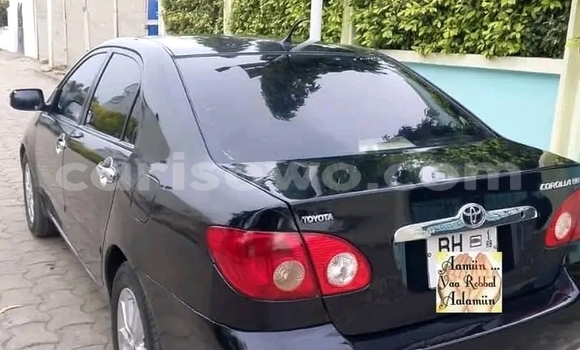 Sayi Na hannu Toyota Corolla Black Mota in Cotonou a Benin Sayi Na hannu Toyota Corolla Black Mota in Cotonou a Benin