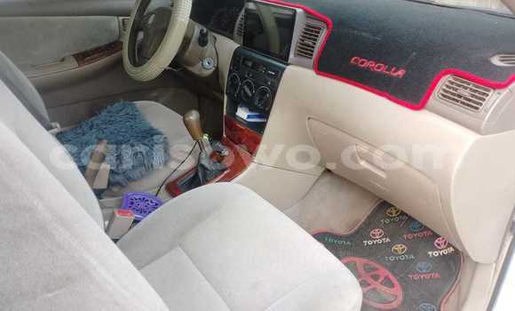 Sayi Na hannu Toyota Corolla White Mota in Cotonou a Benin Sayi Na hannu Toyota Corolla White Mota in Cotonou a Benin