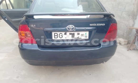 Buy Used Toyota Corolla Blue Car in Cotonou in Benign