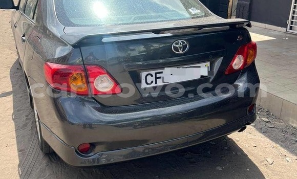 Acheter Occasion Voiture Toyota Corolla Noir à Cotonou, Benin