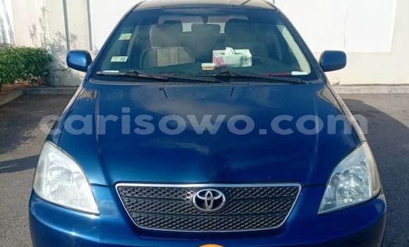 Buy Used Toyota Corolla Blue Car in Cotonou in Benign