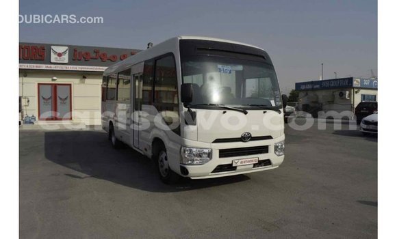 Sayi Imported Toyota Coaster White Babbar mota in Import - Dubai a Benin Sayi Imported Toyota Coaster White Babbar mota in Import - Dubai a Benin