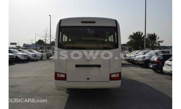 Sayi Imported Toyota Coaster White Babbar mota in Import - Dubai a Benin Sayi Imported Toyota Coaster White Babbar mota in Import - Dubai a Benin