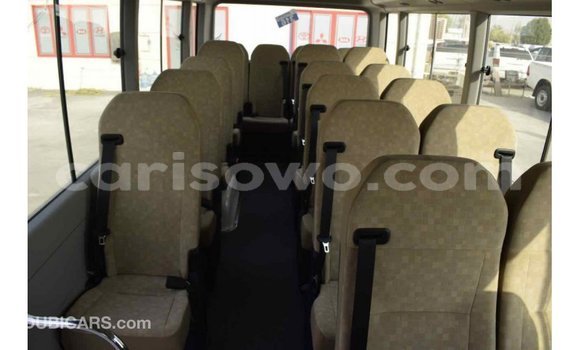 Sayi Imported Toyota Coaster White Babbar mota in Import - Dubai a Benin Sayi Imported Toyota Coaster White Babbar mota in Import - Dubai a Benin