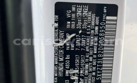 Buy Used Hyundai Santa Fe White Car in Cotonou in Benign Buy Used Hyundai Santa Fe White Car in Cotonou in Benign