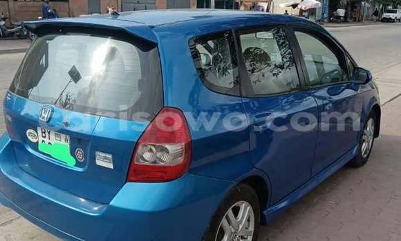 Sayi Na hannu Honda Jazz Blue Mota in Cotonou a Benin Sayi Na hannu Honda Jazz Blue Mota in Cotonou a Benin