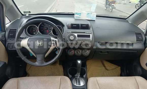 Sayi Na hannu Honda Jazz Blue Mota in Cotonou a Benin Sayi Na hannu Honda Jazz Blue Mota in Cotonou a Benin