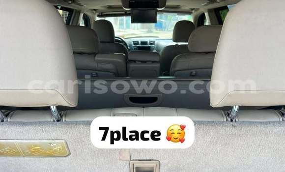 Buy Used Toyota Highlander Silver Car in Cotonou in Benign Buy Used Toyota Highlander Silver Car in Cotonou in Benign