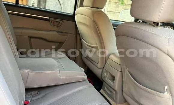 Sayi Na hannu Hyundai Santa Fe White Mota in Cotonou a Benin Sayi Na hannu Hyundai Santa Fe White Mota in Cotonou a Benin