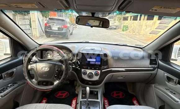 Sayi Na hannu Hyundai Santa Fe White Mota in Cotonou a Benin Sayi Na hannu Hyundai Santa Fe White Mota in Cotonou a Benin