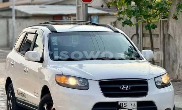 Sayi Na hannu Hyundai Santa Fe White Mota in Cotonou a Benin Sayi Na hannu Hyundai Santa Fe White Mota in Cotonou a Benin