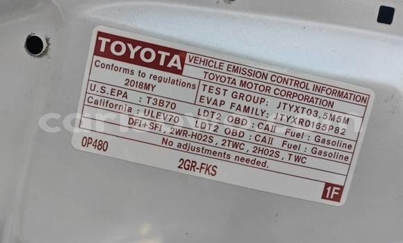 Acheter Occasion Voiture Toyota Highlander Blanc à Cotonou, Benin Acheter Occasion Voiture Toyota Highlander Blanc à Cotonou, Benin