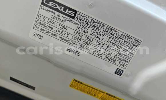 Acheter Occasion Voiture Lexus RX 350 Blanc à Cotonou, Benin Acheter Occasion Voiture Lexus RX 350 Blanc à Cotonou, Benin