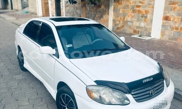 Buy Used Toyota Corolla White Car in Cotonou in Benign Buy Used Toyota Corolla White Car in Cotonou in Benign