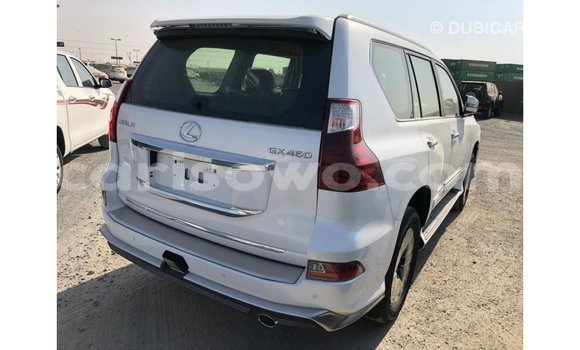 Sayi Imported Lexus GX White Mota in Import - Dubai a Benin Sayi Imported Lexus GX White Mota in Import - Dubai a Benin