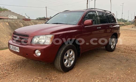 Acheter Occasion Voiture Toyota Highlander Rouge à Lokossa, Benin