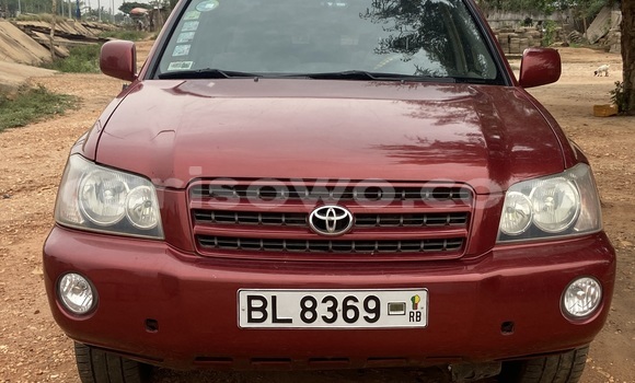 Acheter Occasion Voiture Toyota Highlander Rouge à Lokossa, Benin Acheter Occasion Voiture Toyota Highlander Rouge à Lokossa, Benin