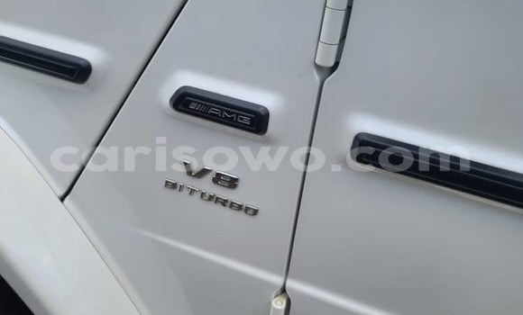 Sayi Na hannu Mercedes-Benz G-klasse AMG White Mota in Cotonou a Benin Sayi Na hannu Mercedes-Benz G-klasse AMG White Mota in Cotonou a Benin