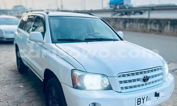 Acheter Occasion Voiture Toyota Highlander Blanc à Cotonou, Benin