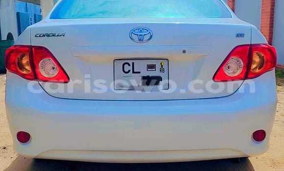 Acheter Occasion Voiture Toyota Corolla Blanc à Cotonou, Benin Acheter Occasion Voiture Toyota Corolla Blanc à Cotonou, Benin