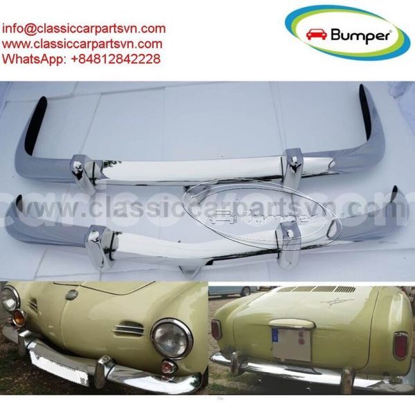 Big with watermark 1 volkswagen karmann ghia euro style bumpers year 1970 1971 768x768