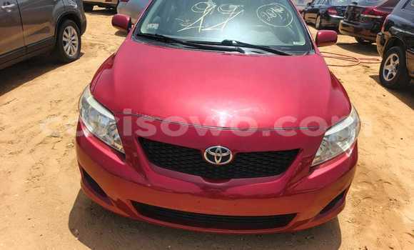 Acheter Occasion Voiture Toyota Corolla Rouge à Cotonou, Benin Acheter Occasion Voiture Toyota Corolla Rouge à Cotonou, Benin