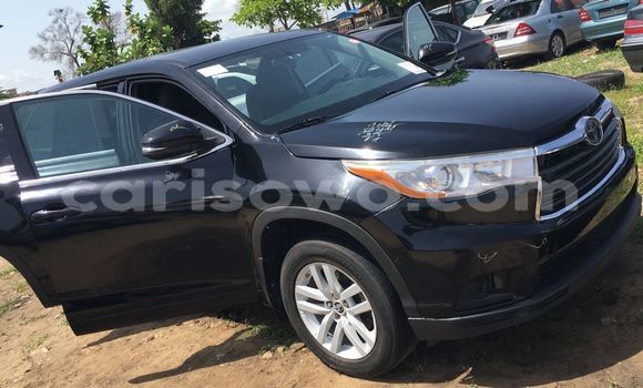 Sayi Imported Toyota Highlander Black Mota in Cotonou a Benin