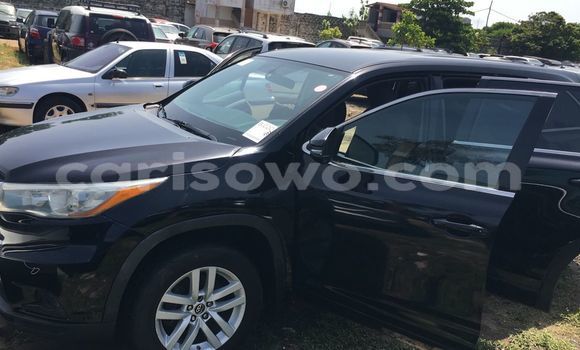 Ra Imported Toyota Highlander Black Ọkọ̀ in Cotonou ni Benin Ra Imported Toyota Highlander Black Ọkọ̀ in Cotonou ni Benin