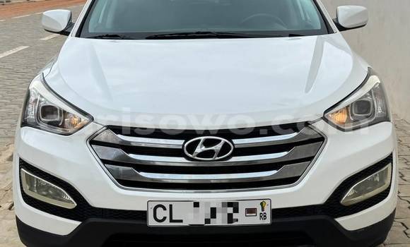 Acheter Occasion Voiture Hyundai Santa Fe Blanc à Cotonou, Benin