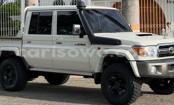 Acheter Occasion Voiture Toyota Land Cruiser Blanc à Cotonou, Benin